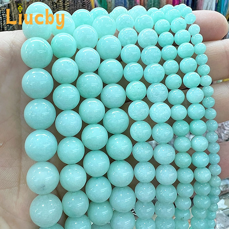 Women'S Accessories Amazon - Naturalne kamienie, zielony amazonit, chalcedon, jadeit,