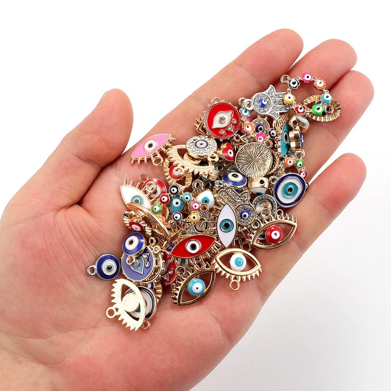 30 szt. Mieszane Złącza do Biż – Evil Eye Bracelet recenzja i cena