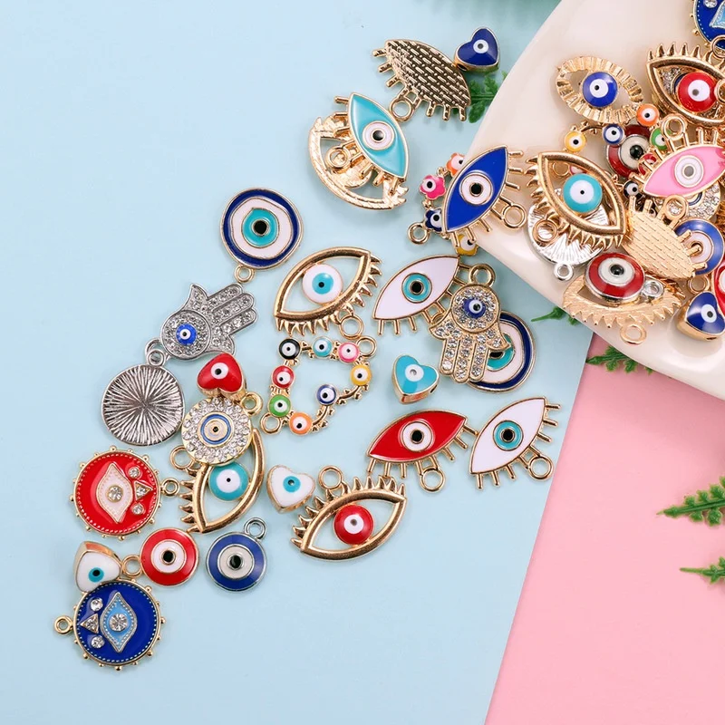 30 szt. Mieszane Złącza do Biż – Evil Eye Bracelet recenzja i cena