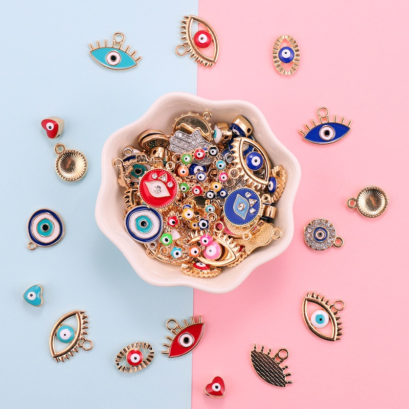 30 szt. Mieszane Złącza do Biż – Evil Eye Bracelet recenzja i cena