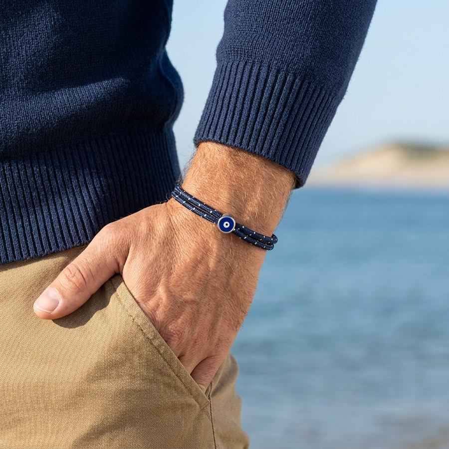Proste tureckie bransoletki z  – Evil Eye Bracelet recenzja i cena