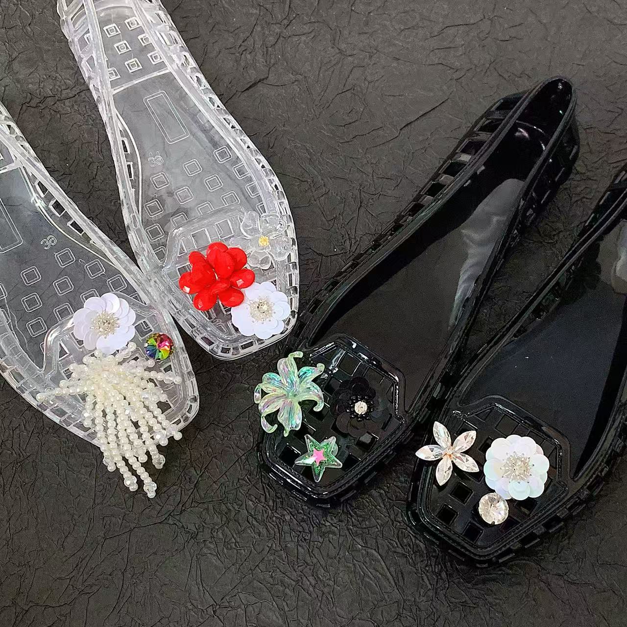 Kryształowe buty typu jelly dl – Women'S Accessories For Shoes recenzja i cena