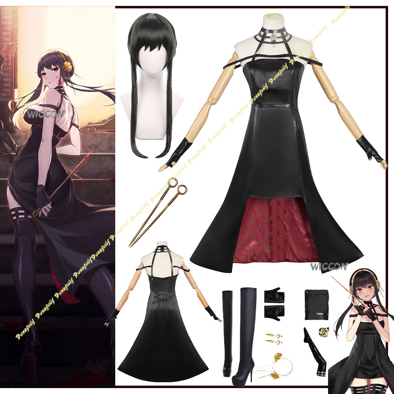 Anime Strój Yor Forger Cosplay – Women'S Accessories For Shoes recenzja i cena