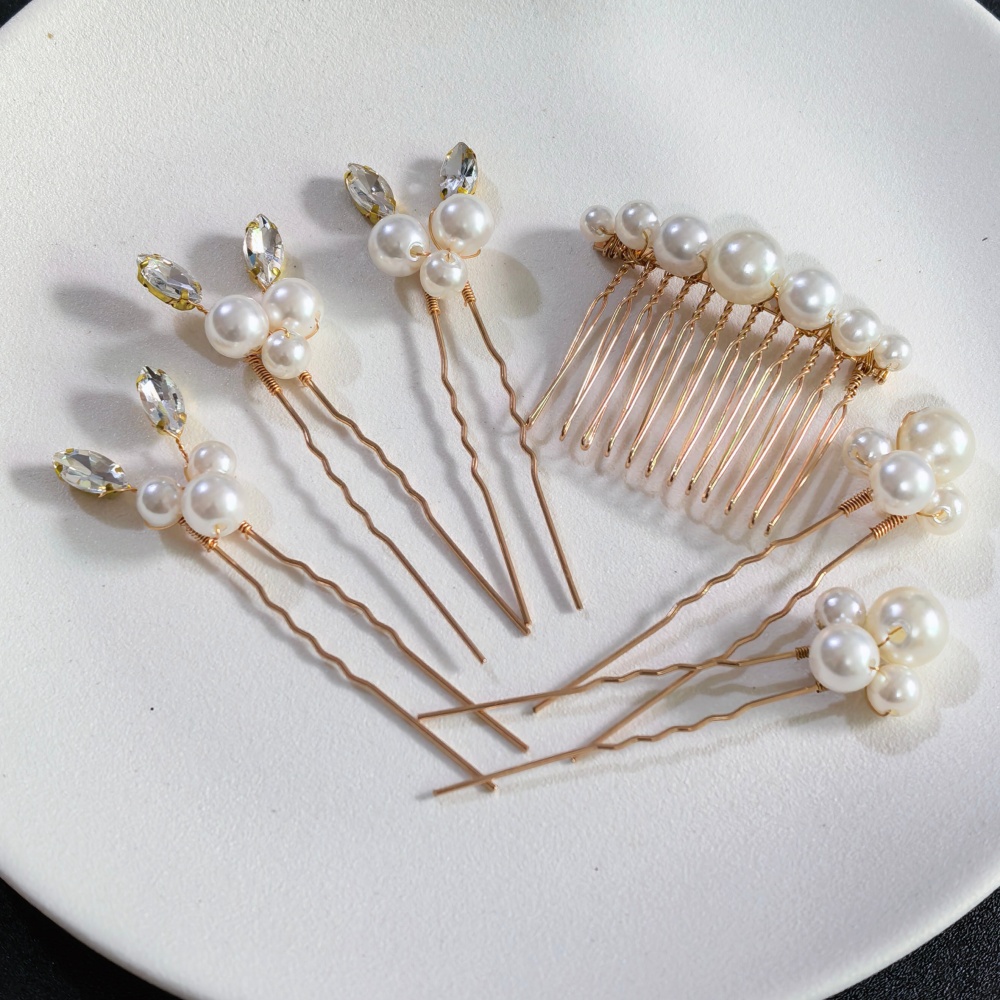 Zestaw spinek do włosów z perł – Women'S Accessories H&M recenzja i cena