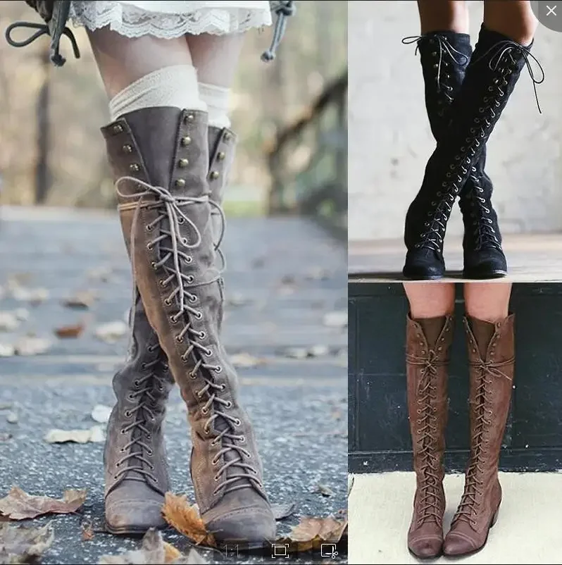 Średniowieczne Kozaki Rycerski – Women'S Accessories For Shoes recenzja i cena